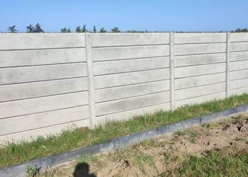 Ogrodzenia Betonowe Różne Wysokości Wiele Wzorów