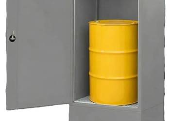 Szafa z wanna ociekową PMB na beczkę 200 L