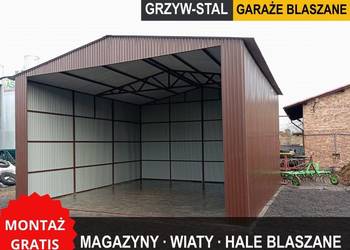 Garaż Blaszany  Otwarty | Wiata| Hala | Magazyn Rolniczy - GRZYWSTAL