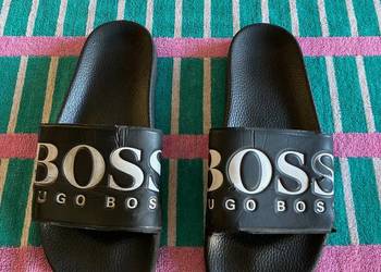 Klapki Hugo Boss (czarne) – rozmiar 43