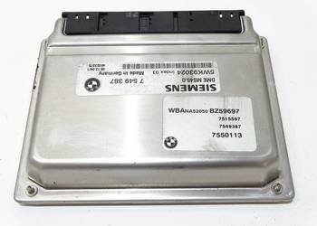 STEROWNIK KOMPUTER SILNIKA BMW E60 M54 MANUAL 7549387