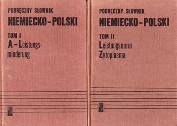 PODRĘCZNY SŁOWNIK NIEMIECKO-POLSKI