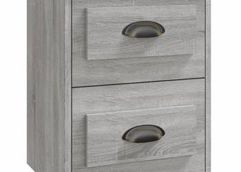 Wisząca szafka nocna szary dąb sonoma 415x36x53 cm WM-816404
