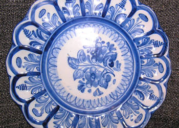 talerz ceramiczny rękodzieło Hiszpania D40