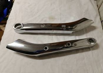 Honda Shadow vt125 wypelnienie błotnika, osłona na ramę chrom tył