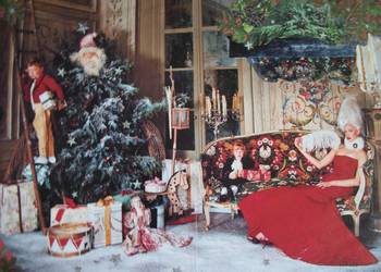 kolaż "GWIAZDKA U KRÓLOWEJ ŚNIEGU"