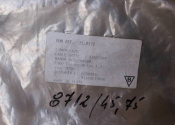 LINKA SPRZĘGŁA VWVW Golf Gti, DS., GTD, 171721335E