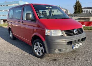Vw transporter t5 1.9 TDI 105KM(140KM) klima hak 9 os. dwa kpl kół, webasto