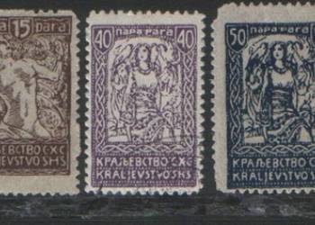 Zn. Jugosławia Mi 122*, 5**, 7**  1920