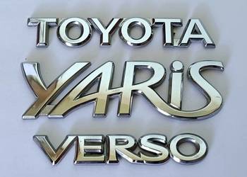 Napis emblemat Toyota Yaris Verso 99-05r