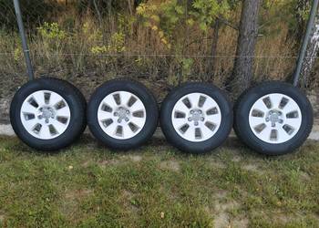 Koła Alufelgi 16 AUDI + opony zimowe NOWE 225/60R16 A6C7 Q3 Koła Alufelgi 16 AUDI + opony zimowe NOWE 225/60R16 A6C7 Q3