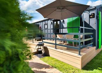 Domki na wynajem Zator tylko 100m od Energylandii - basen, sauna, jacuzzi