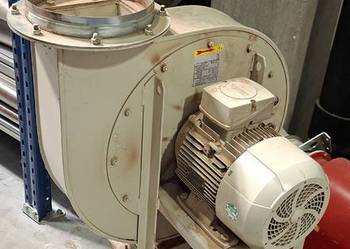 Wentylator promieniowy przemysłowy z silnikiem 5,5 kW ATEX