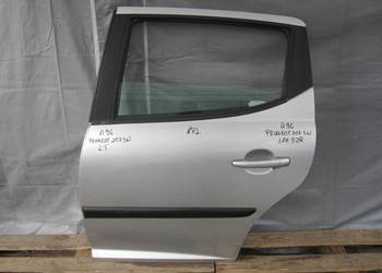 PEUGEOT 207 SW 09r drzwi lewe tył kompletne