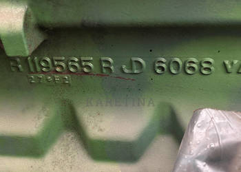 John Deere 6068 6068TF250 R119565 Blok Silnika