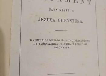 Nowy Testament z Psalamami Pana Naszego Jezusa Chrystusa 1934