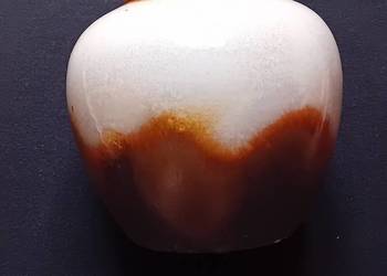 Wazon Fat Lava w formie kuli, Duemler&Breiden, Niemcy. Nr 035/15.
