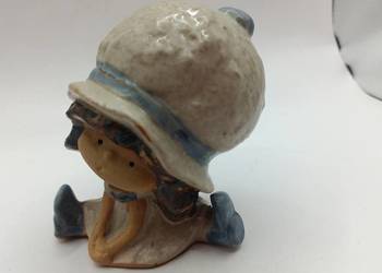 Stara ceramiczna figurka vintage lata 60 te