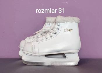 Łyżwy dla dzieci - rozmiar 31 - wkładka 20,4 cm - uniwersalne [#59]