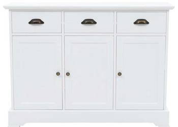 vidaXL Komoda 3-drzwiowa, MDF i drewno sosnowe(SKU:245754)