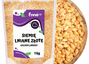 fivio Siemię lniane złote ziarno 1 kg