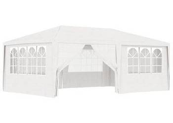 vidaXL Namiot imprezowy ze ściankami, 4x6 m, biały, 90 g/m²(48527)
