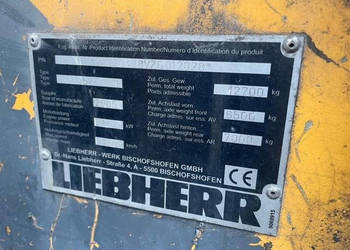 Liebherr 524 , szybkozłącze , ramie , siłowniki silnik skrzynia zwolnica ,