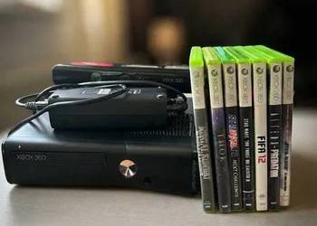 Konsola Xbox 360 + Zestaw 7 Gier + kinect