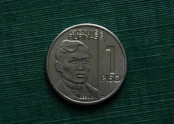 FILIPINY - 1 peso, 2019r_