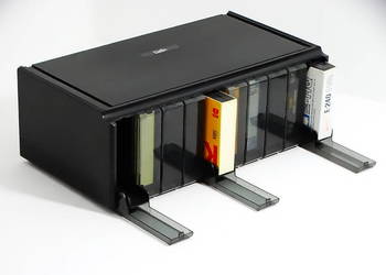 Organizer uchwyt stojak na kasety wideo VHS 10 szt.