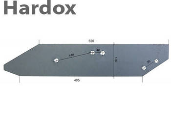 Płoza HARDOX PO1703/P do pługa UNIA grudziądz TUR IBIS VIS