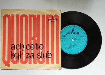 Płyta winylowa - QUORUM  / Igras/ Lewandowska/ Ach, co to był za ślub