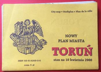 ( 747. ) Plan Miasta Toruń