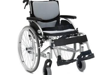 NOWY Wózek inwalidzki aluminiowy ERGONOMIC- 2 TAPICERKI !!!
