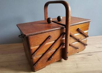 Stara przedwojenna niciarka niciak Art Deco Laurahute Siemianowice Śląskie