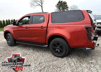Zabudowa paki Hardtop Szyby Boczne Stałe Isuzu D-Max (2020+)