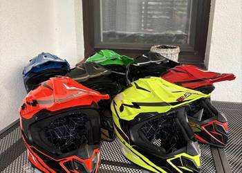 Nowe kaski motocyklowe na crossa quada