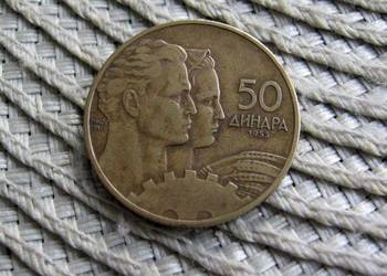Jugosławia 50 Dinarów 1955r