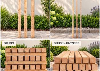 MODRZEW EUROPEJSKI | 643 DESKI + 135 SŁUPKÓW | 7,29 m³ | CAŁOŚĆ 15 000 ZŁ