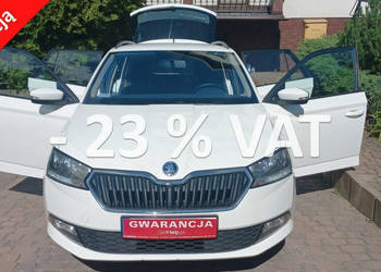 Škoda Fabia 23.5 netto FV23% 1.0 TSI 95 KM Salon PL Kier.wielof. III (2014…