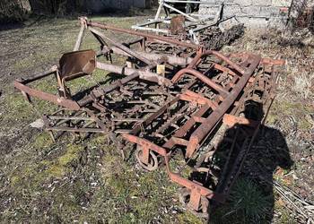 Agregat cieżka brona z podwojnymi wałkami