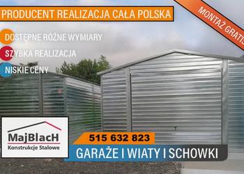 Grafitowy CARPORT | ALTANA na pojazd |ZADASZENIE |  Garaż – Maj-BlacH