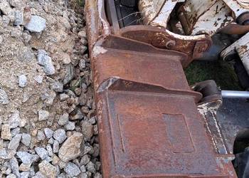 Koparka Mecalac 14, łyżka skarpowa do koparki