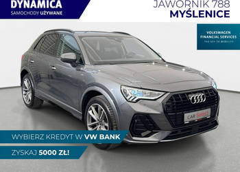 Audi Q3 VAT 23% S-line 35TFSI mHEV 150KM S-tronic 2021 r., salon PL, HAK, …