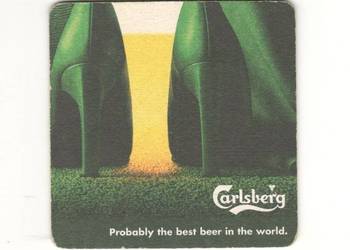Carlsberg - podstawka do piwa. Nr. 13.