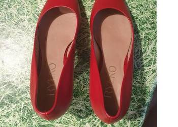 buty czerwone szpilki nowe
