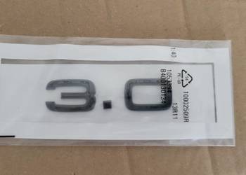 NOWY keljany znaczek 3.0 czarny emblemat połysk | mat