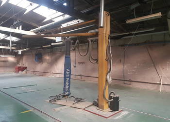 Manipulator podciśnieniowy żuraw TAWI do płyt , paneli 120 kg