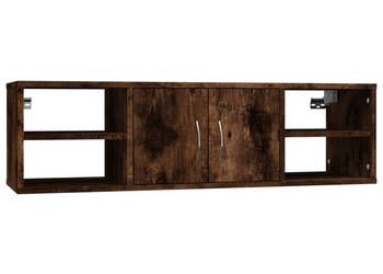 Półka ścienna przydymiony dąb 102x30x29 cm WM-826363