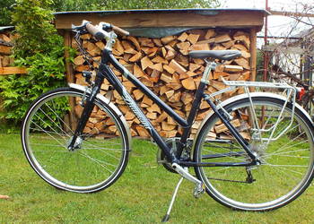 Super rower damka Diamant cala na SRAM VIA!! 3x8 (giant,kros